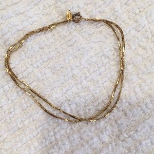 14k Double Strand Braclet